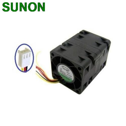 Sunon PMD1204PPB1-A.(2).F.GN 40x56mm-3pin TAC Sensor Hi-speed 14500RPM 25.8cfm Case Fan