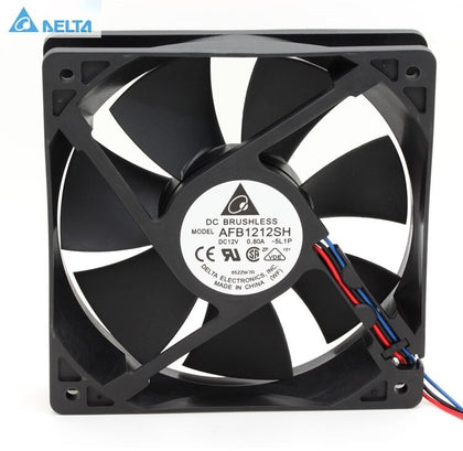 Delta AFB1212SH 12025 12cm DC 12V 0.80A 3-line Axial Cooling Fan