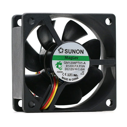 SUNON GM1206PTV1-A 12V DC 60x60x25mm Brushless Cooling Fan - product photo 2