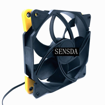 SXDOOL F123 Computer Case 12 V Power Supply Fan Ultra-quiet 12 Cm Cooling Fans Hydraulic Bearing Speed 1200 Super Mute 47CFM