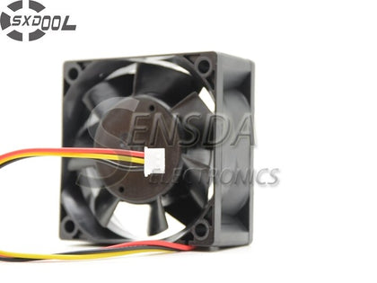 SXDOOL   MMF-06D24DS RC4 60x60x25mm DC 24V 0.09A BKO-C2461H07 Server Inverter Cooling Fan