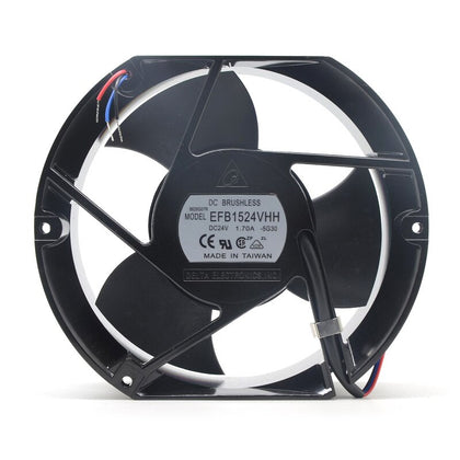 Delta EFB1524VHH 24V DC 172x150x51mm Brushless Cooling Fan - product photo 2