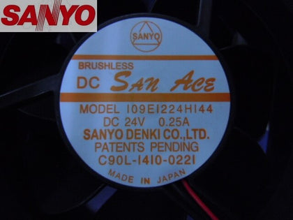 Sanyo 109E1224H144O 12cm 12038 DC24V Dual Ball Fan Heatsink Cooling Fan Axial Fan Server Fan