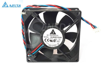 Delta AUB0812HH AUB0812HH-R00 8025 80mm 8cm DC 12V 0.32A Axial Server Inverter Cooling Fans Blower