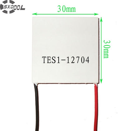 SXDOOL TES1-12704 Semiconductor Cooling Piece 30 * 30 * 3.5mm