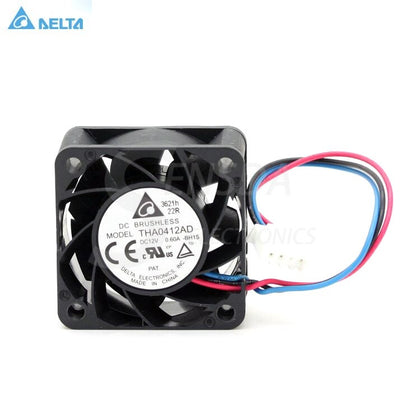 Delta THA0412AD 4cm 4020 12v 0.60A Fan Dual Ball Wind Capacity