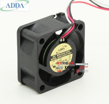 ADDA AD0412UB-C73GP 12V 0.2A 4020 4cm Three Wire Speed Fan