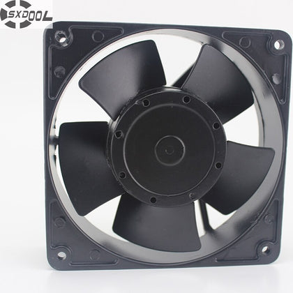SXDOOL Cooling Fan 220V UHS4556M 20/18W 12038 12CM High Temperature all-metal Cooler