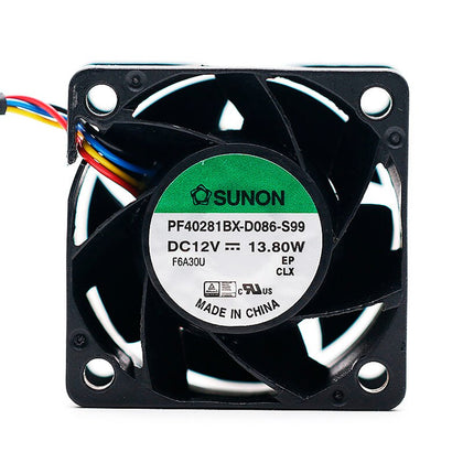 Sunon PF40281BX-D086-S99 4028 12V 13.8W 1.15A PWM 4-p Axial Cooling Fan