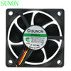 Sunon GM1206PTV1-A 6025 6cm 60mm DC 12v 1.6w 3wire Cooling Fan