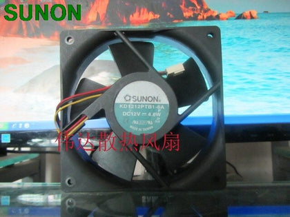 Sunon 12cm KD1212PTB1-6A 12V 4.8W 12025 12v Brushless Dc Fan Motor   Cooling Radiator