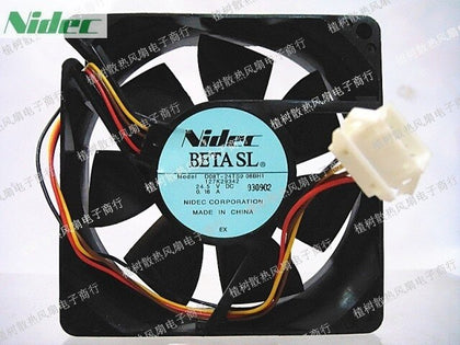 Nidec 8025 DC 24.5V 0.16A D08T-24TS9 08BH1 127K29342 80mm 8cm Cooling Fan