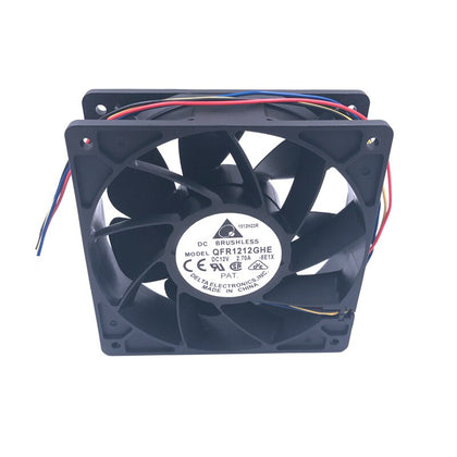 Delta QFR1212GHE 12V DC 120x120x38mm Brushless Cooling Fan - product photo 2