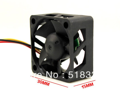 Delta ASB0312LB 12V DC 30x30x15mm Brushless Cooling Fan - product photo 2