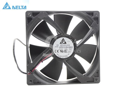 Delta 13525 AFB1312M 13.5cm 135mm DC 12V 0.38A 2Wie Case Fan,Cooling Fan