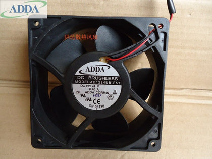 ADDA AD1224UB-F51 12cm Inverter Fan 12038 DC 24V 0.40A  Server Inverter Cooling Fan