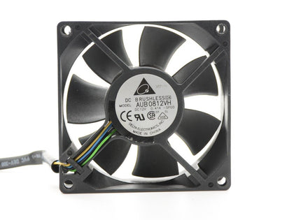 Delta AUB0812VH 12V DC 80x80x25mm Brushless Cooling Fan - product photo 2