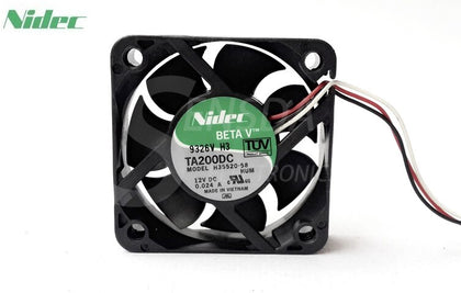 Nidec 5015 H35520-58 DC 12V 50mm 5cm 0.024A 3Wire Server Inverter Computer Cpu Case Axial Cooling Fan