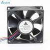 Delta AFB0812H 8025 8cm 80mm DC 12V 0.24A 3-pin Computer Case Pc Cpu Server Inverter Axial COOLING FANs