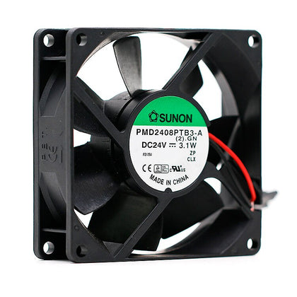 Sunon PMD2408PTB3-A (2). GN Standard 8CM 8025 DC24V 3.1W Converter Radiator Cooling Fan