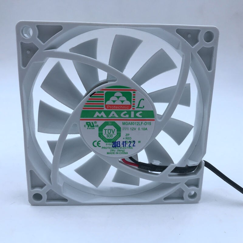 MGA8012LF-O15 MGA8012LF-015 Refrigerator Fan 80*80*15mm 80mm DC12V 0.10A  Magic Silent Quiet Coolinf Fan