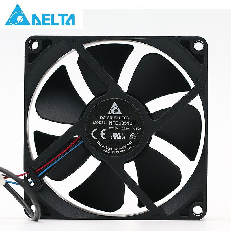 Delta NFB08512H 8525 12V 0.23A 8 Cm Projector Instrument Cooling Fan