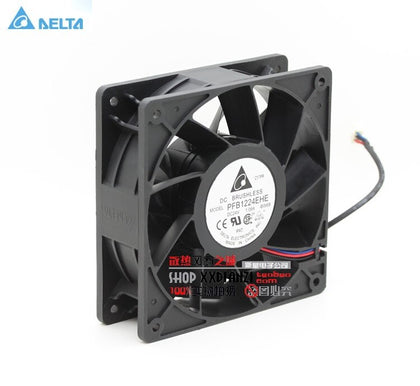 Delta PFB1224EHE 12CM 12cm 12038 120mm DC 24V 1.08A Server Inverter Cooling Fan