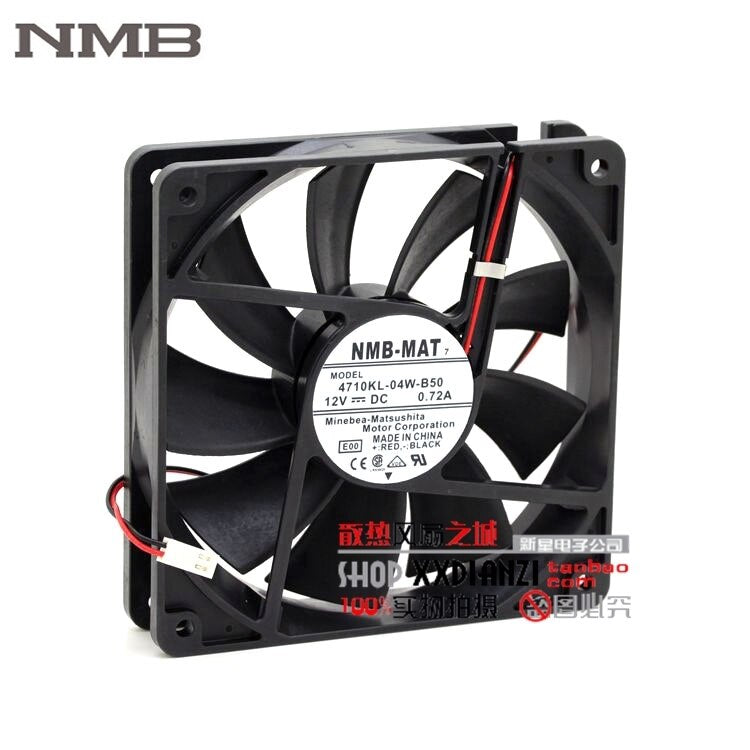 NMB 4710KL-04W-B50 12025 12cm 12V 0.72A Winds Of Chassis Fan