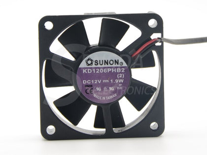 SUNON KD1206PHB2 12V DC 60x60x15mm Brushless Cooling Fan - product photo 2