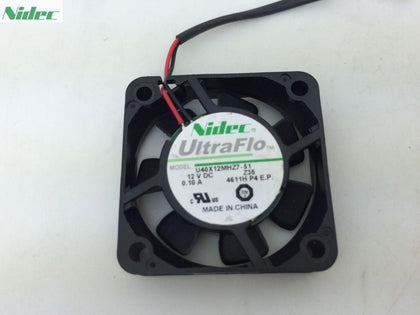 Nidec U40X12MHZ7-51 DC 12V 0.10A 4CM 4010 Axial Cooling Fan