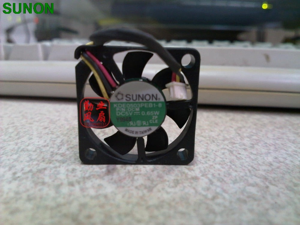 Sunon KDE0503PEB1-8 3cm 3007 30x30x7mm 30mm DC 5V 0.65W Server Inverter Cooling Fan