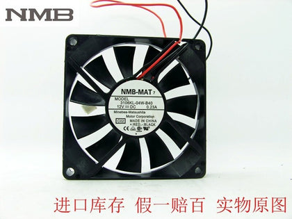 NMB 8CM Fan 3106KL-04W-B40 8015 80mm 8cm DC 12V 0.23A Computer Cooling Fan