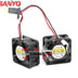Sanyo Denki 9WF0424F6D04 40x40x20mm 24V DC Axial Cooling Fan