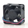 Delta EFB0412HD 40*40*20 4cm 40mm 12V 0.12A 3-pin Power Supply Switch 1U Server Cooling Fans