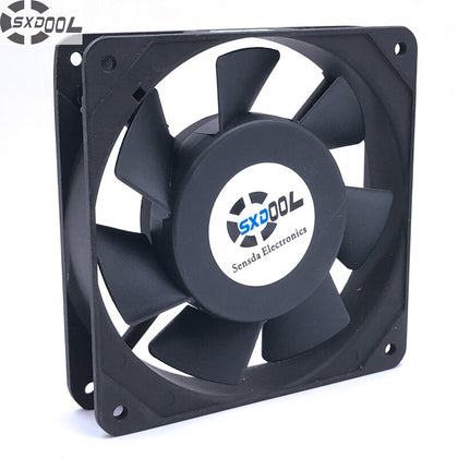 SXDOOL SJ1225HA1 12025 120*120*25 12cm 110V 120V 50/60HZ 0.18A Axial Server Inverter 2400RPM Cooling Fan