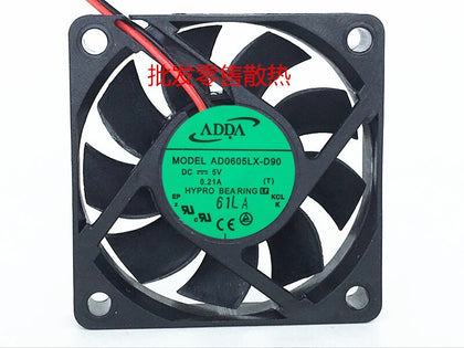 ADDA AD0605LX-D90 60*60*1.5mm 5V 0.21A  Dahua DVR Fan  Dahua VCR Fan