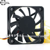 SXDOOL Slim Cooling Fan FD126010LB 12V 6010 60*60*10mm Double Ball Bearing Cooler 3-Pin 3800RPM 17.3CFM