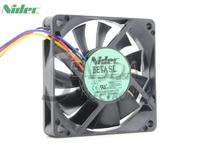 Nidec D07R-12T3U 7015 12V 0.29A Chassis Fan Hydraulic Bearing PWM Temperature Control CPU Fan 70x70x15 Mm