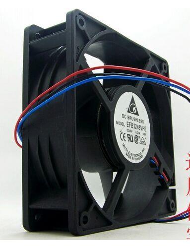 Delta EFB1248VHE-ROO 48V DC 120x120x38mm Brushless Cooling Fan - product photo 2