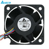 Delta ASB0405LB DC 5V 0.12A 40x40x15mm Server Square Cooling Fan Pwm 4-Pin