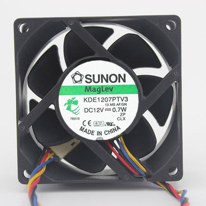 SUNON KDE1207PTV3 12V DC 70x70x25mm Brushless Cooling Fan - product photo 2