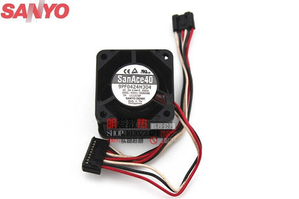 Sanyo 9PF0424H304  A90L-0001-0580 # A DC24V 4cm Fan  Plug