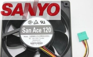 Sanyo 109R1212MH1031 0.48A 12CM 12038 Cooling Fan