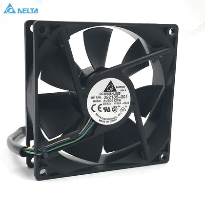 Delta AUB0912VH 392185-001 9225 12V 0.60A 4-pin Pwm Computer Cpu Cooling Fans