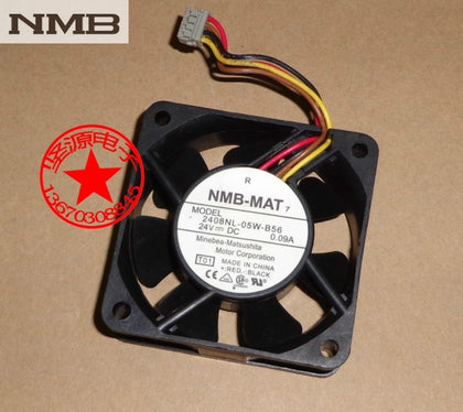 NMB 2408NL-05W-B56 4line Drive Fan 6020 6cm 24V 0.09A