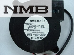 NMB BM5115-04W-B49 5015 12V 0.16A Dc Blower Server Cooling Fan