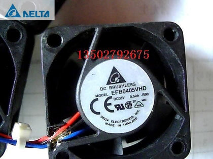 Delta EFB0405VHD EFB0405VHD-R00 4CM 4020 40*40*20mm DC5V 0.50A 3-P Server Inverter Cooling Fan