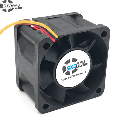 SXDOOL 4028M12B-PF1   40mm 4cm DC 12V 0.22A 7200RPM Ball Bearing Axial Case Cooling Fan