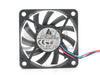 2PCS Delta AFB0612HA  DC 12V 0.22A Cooling Fan  Server Square Fan 60x60x10mm 3-wire Dc Brushless 6cm Cooler