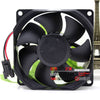 Nidec I80T12NS1Z7-53J65 8CM 12V 0.06A three-wire Chassis Power ultra-quiet Fan